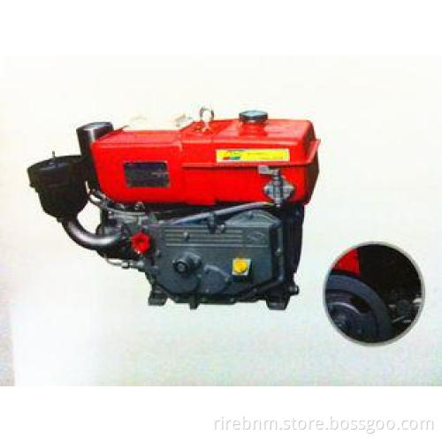 8HP Single Cylinder 4 Stroke Diesel Engine , 4-cycle Engine